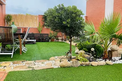 Jardín al aire libre en Villa Noe Cabo de Gata