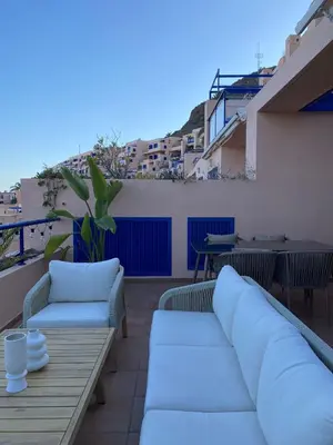 Un balcón o terraza de AURA MAR Mojácar Apartment