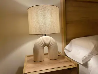 Cama o camas de una habitación en AURA MAR Mojácar Apartment