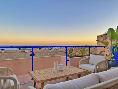 Un balcón o terraza de AURA MAR Mojácar Apartment