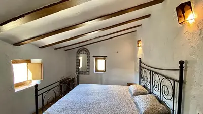Cama o camas de una habitación en Casa del Horno