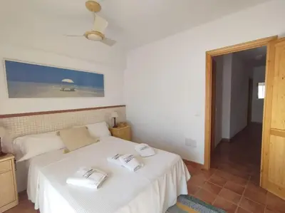 Cama o camas de una habitación en Casa Noray