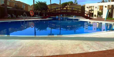 Piscina en o cerca de Ático en Vera a 200m de la playa
