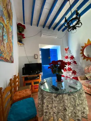 Zona de estar de Casa en Alcazaba