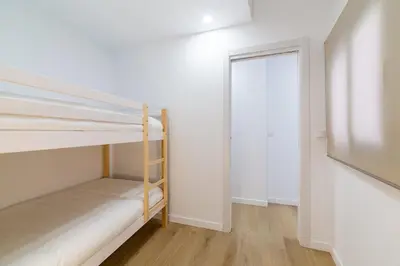 Cama o camas de una habitación en Trendy Homes Lepanto I, a 5 minutos de Puerta Purchena