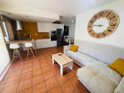 Una cocina o zona de cocina en A pie de playa