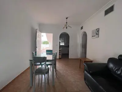 Zona de estar de Golf & Beach Apartment