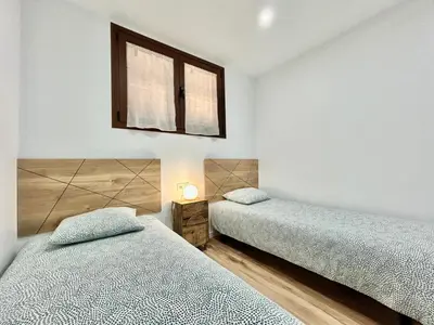 Cama o camas de una habitación en Apartamento Mar y Sol