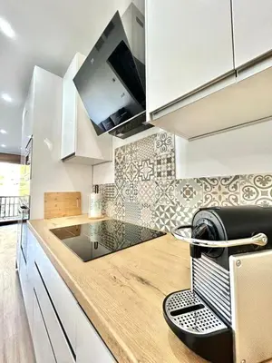 Una cocina o zona de cocina en Apartamento Mar y Sol