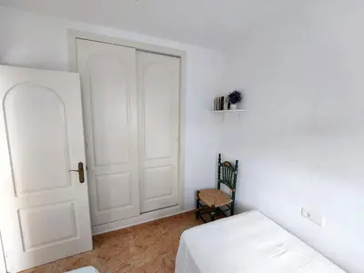 Cama o camas de una habitación en Casa Azabara