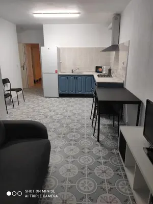 Una cocina o zona de cocina en Bonito apartamento en castillo san Felipe Nijar