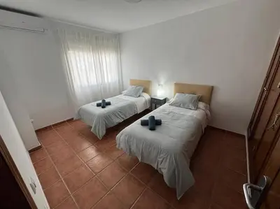 Cama o camas de una habitación en Casa Sonia