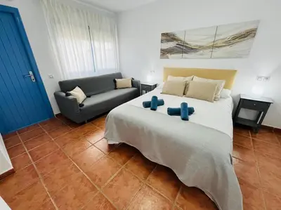 Cama o camas de una habitación en Casa Sonia