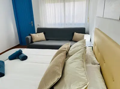 Cama o camas de una habitación en Casa Sonia