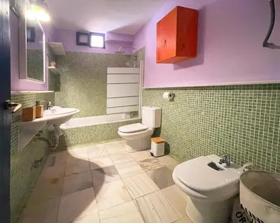 Un baño de El Risco Colorado, Cabo de Gata