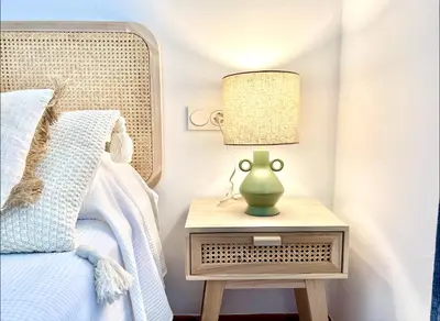 Cama o camas de una habitación en SPIRIT Paraiso Mojacar