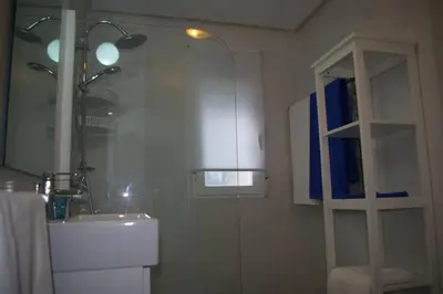 Un baño de Garrucha's Beach Aldea Marina