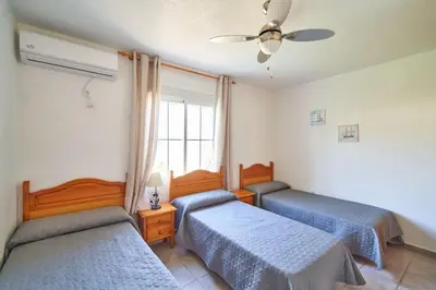 Cama o camas de una habitación en Vargas Alto