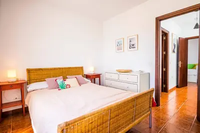 Cama o camas de una habitación en Azulejos