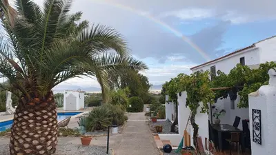 Jardín al aire libre en Casa De La Familia - Casa Rural