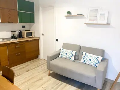 Una cocina o zona de cocina en Joyita