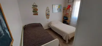 Cama o camas de una habitación en Excellent House Cabo de Gata