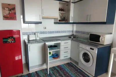 Una cocina o zona de cocina en Estudio en Envía Golf Bello Rincón Paz y Vistas