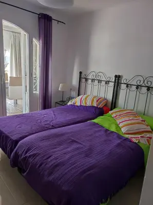 Cama o camas de una habitación en Villa stamalmar