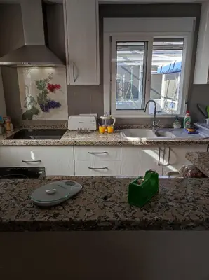 Una cocina o zona de cocina en Villa stamalmar