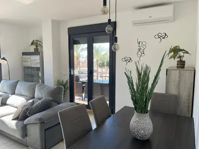 Zona de estar de Apartamento en Roquetas de Mar.