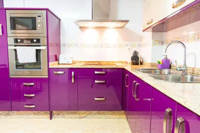 Una cocina o zona de cocina en Playa de Levante, Céntrico y Parking - by Aloha Palma