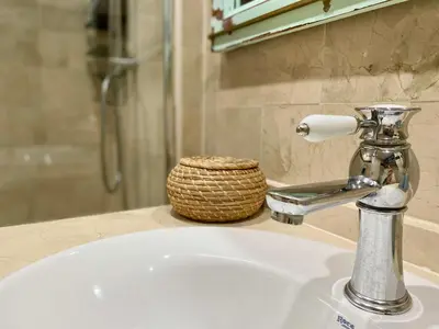 Un baño de CASA AZUL Mojácar