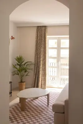 Zona de estar de Casa Terracota