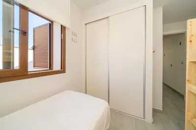 Cama o camas de una habitación en Casa Musica