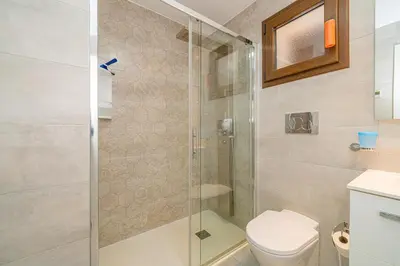 Un baño de Casa Musica