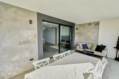 Cama o camas de una habitación en Piso turístico La bubú