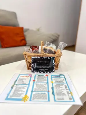 Zona de estar de Casa con jardín