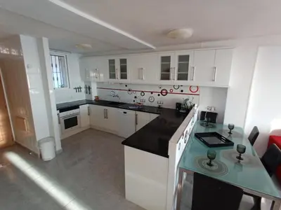 Una cocina o zona de cocina en El Espejo del Mar