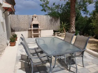 Un patio o zona al aire libre en Casa nuestro sueño