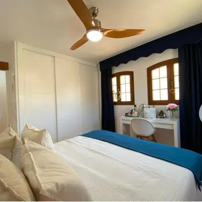 Cama o camas de una habitación en Luxury penthouse Apartment