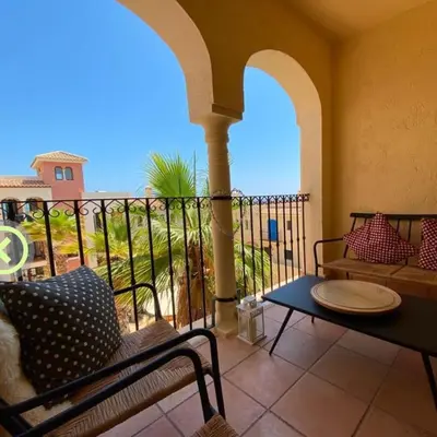 Un balcón o terraza de Luxury penthouse Apartment