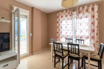 Una televisión o centro de entretenimiento en TrendyHomes Aguadulce Playa