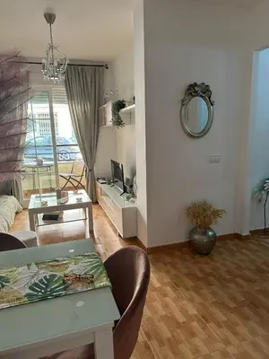Zona de estar de Apartamento Brisa junto al mar