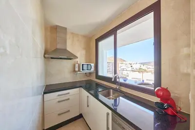 Una cocina o zona de cocina en Vista Calilla D