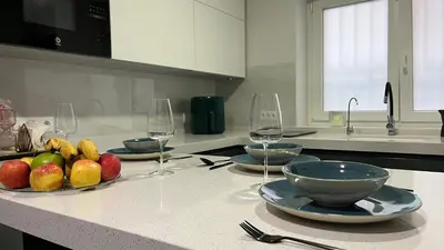 Una cocina o zona de cocina en LINA PLAYA