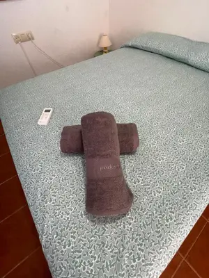 Cama o camas de una habitación en CASA CALILLA