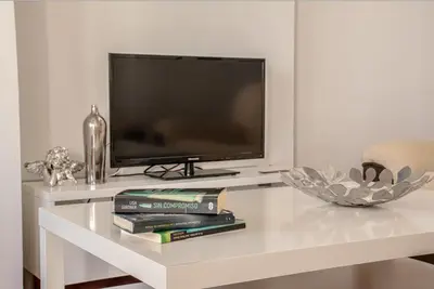 Una televisión o centro de entretenimiento en Villamar