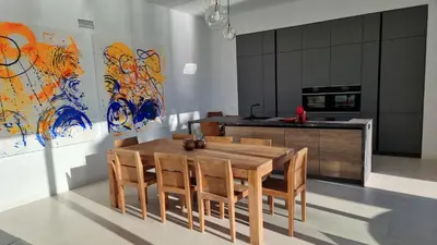 Una cocina o zona de cocina en villa bella