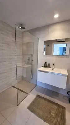 Un baño de villa bella