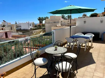 Un balcón o terraza de La terraza de Jimena